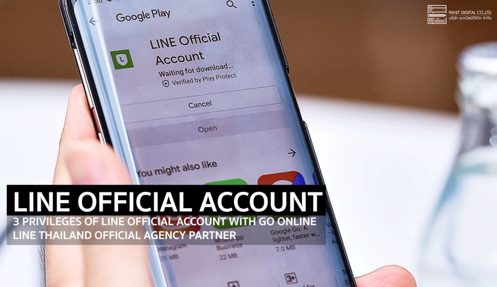 LINE OFFICIAL ACCOUNT WITH GO ONLINE AGENCY